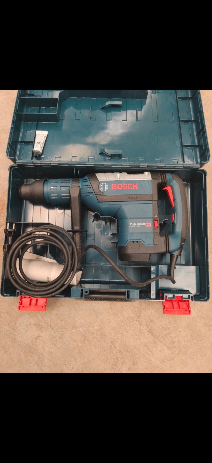 Bosch GBH 8-45 DV SDS-max Combihamer in koffer - 1500W, Doe-het-zelf en Bouw, Ophalen, 600 watt of meer, Boor- en/of Breekhamer