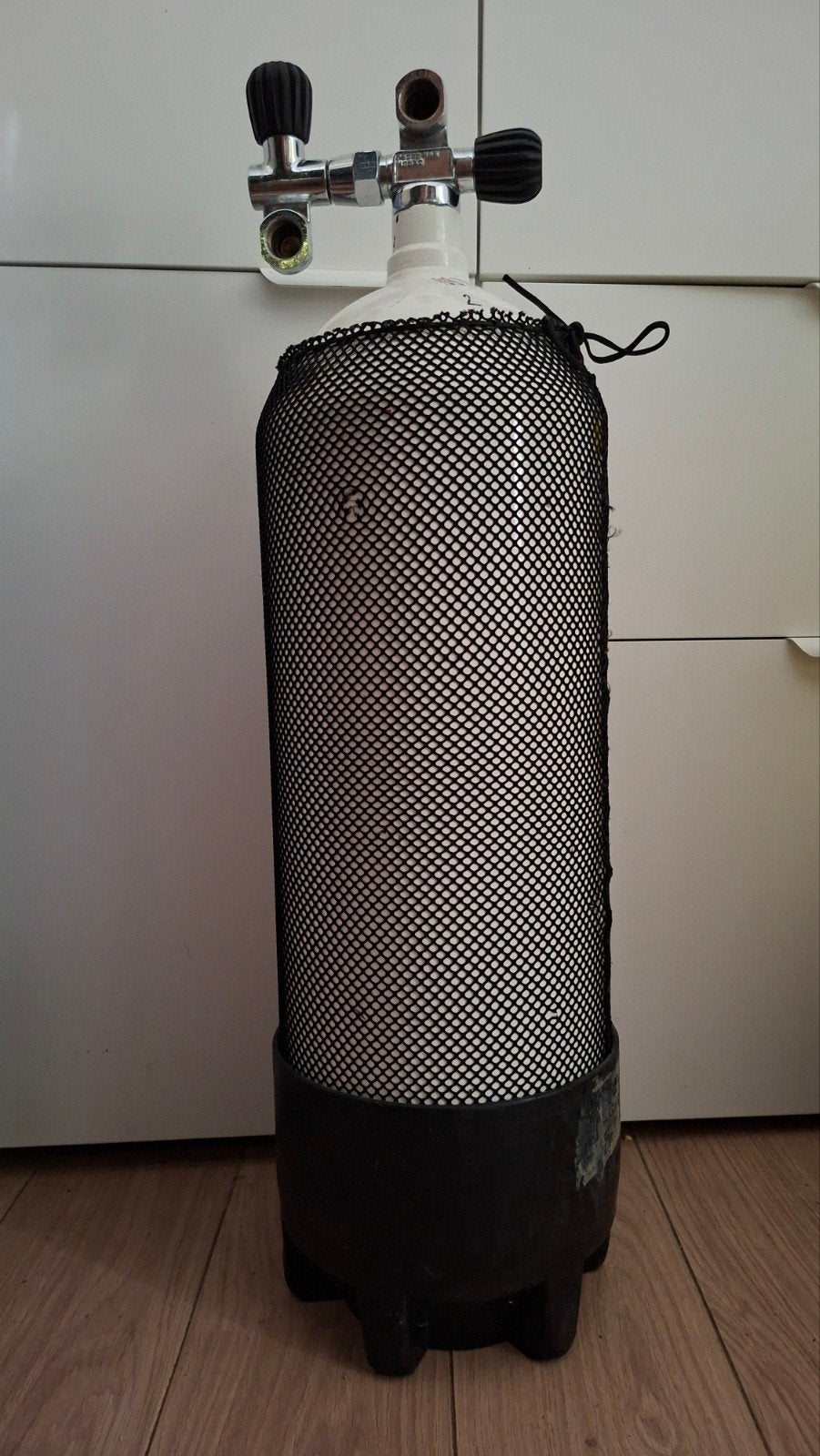 Duikfles 15 liter, 232 bar - gekeurd, Ophalen, Gebruikt, Duikfles