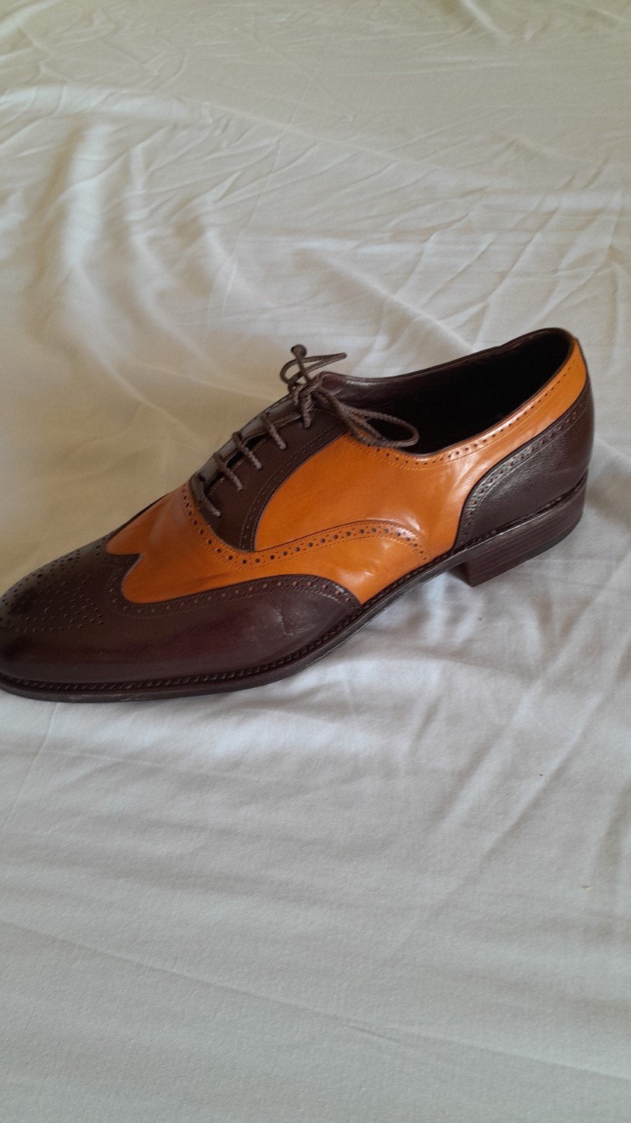 nieuwe herenschoenen volledig leder, maat 41t, Kleding | Heren, Ophalen of Verzenden