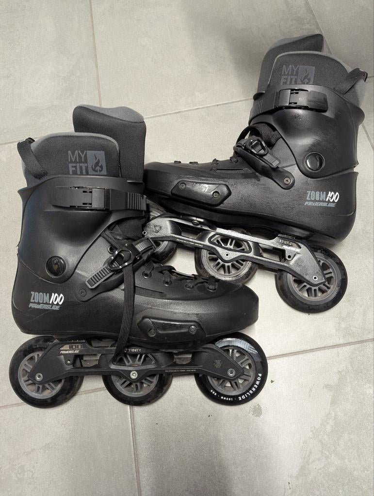 Powerslide zoom100 maat 45., Sport en Fitness, Skeelers, Ophalen, Powerslide