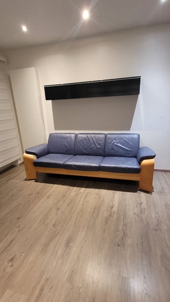 Salon cuir - Qualité supérieure - Etat neuf, Enlèvement, Neuf, Cuir