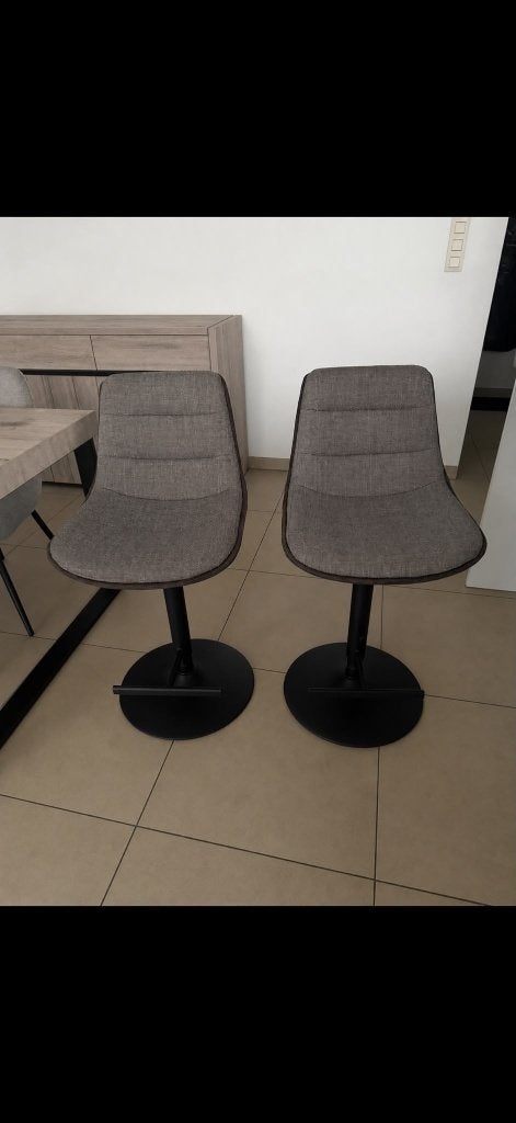 Tabouret de bar WEBA à vendre, Maison & Meubles, Tabourets de bar, Enlèvement, Comme neuf, Avec repose-pieds, 60 à 90 cm