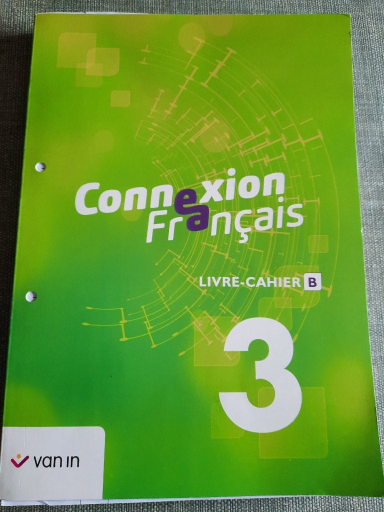 Connexion Français 3 Livre-Cahier B, Livres, Enlèvement, Enseignement secondaire inférieur, Français