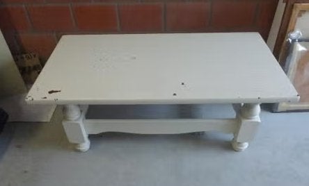 salontafel, Huis en Inrichting, Tafels | Salontafels, Ophalen, Gebruikt, Eikenhout