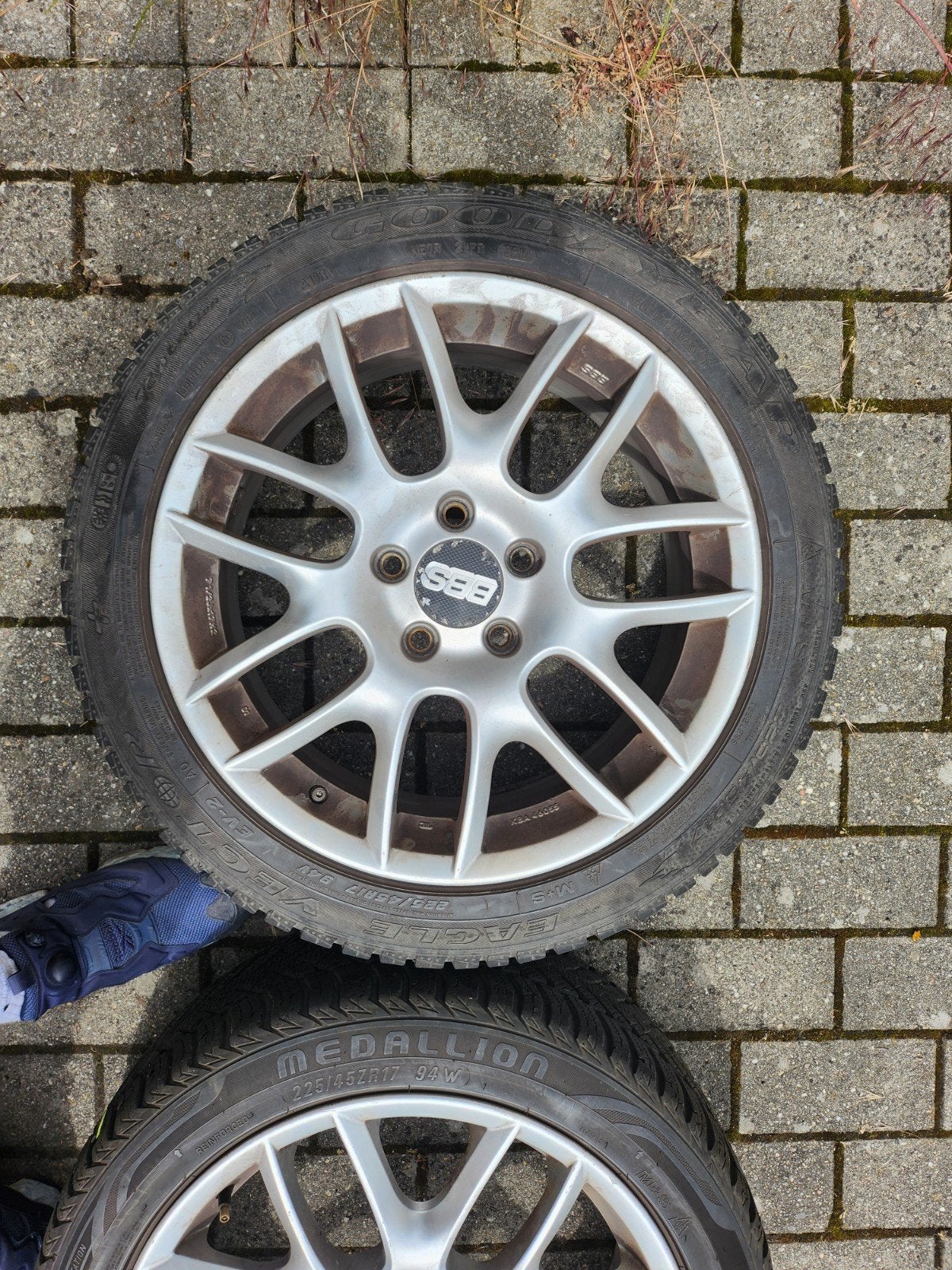 jantes 5/112, Auto-onderdelen, Banden en Velgen, Ophalen, 17 inch, Winterbanden, Band(en)