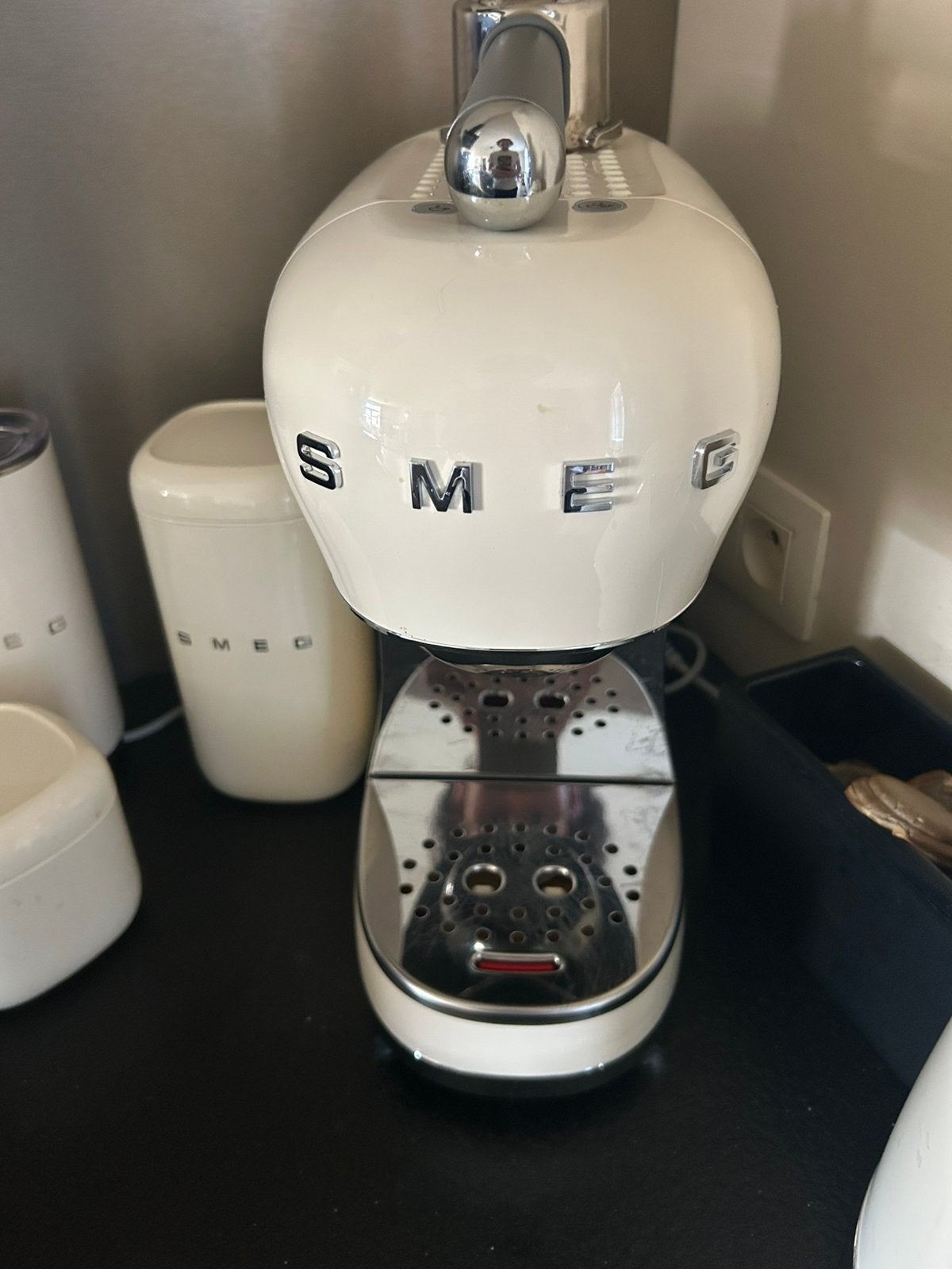 Smeg espressomachine Cremekleurig, Enlèvement, Comme neuf