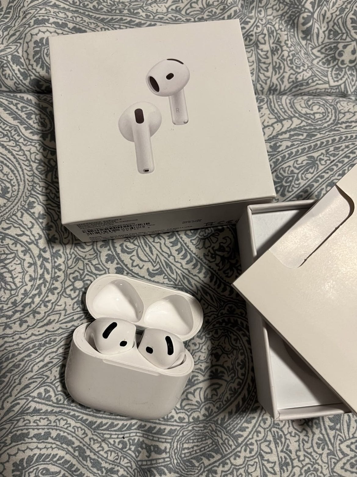 Airpods 4, Ophalen, In gehoorgang (in-ear), Bluetooth, Nieuw