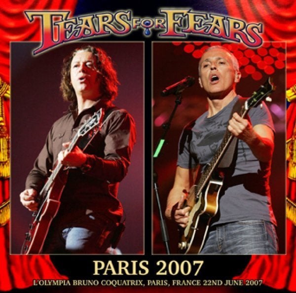 CD - TEARS FOR FEARS - Live Paris 2007, CD & DVD, Import, Enlèvement ou Envoi, Album live, Rock classique