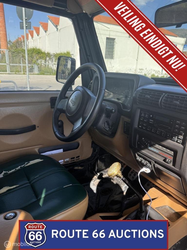 Jeep Wrangler TJ | 1997 | Route 66 Auctions, Autos, Jeep, Achat, Entreprise, Boîte manuelle