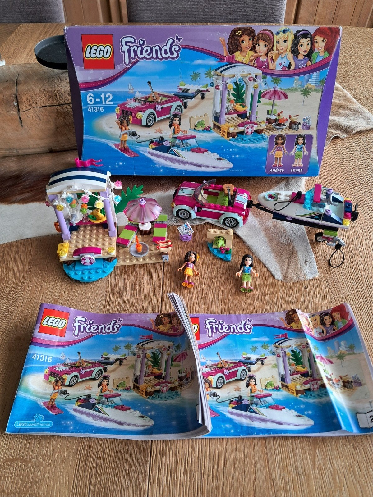 lego friends set 4136, Ophalen, Inclusief doos, Lego