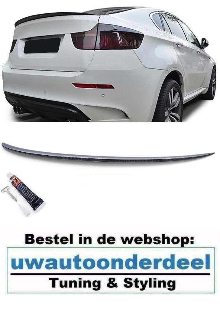 Spoiler Achterklep Carbon Look Kofferklep Voor Bmw X6 E71, Verzenden