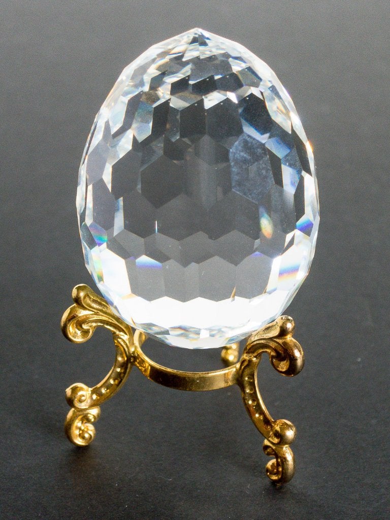 Swarovski ei en ananas jaren 80, Verzamelen, Ophalen, Zo goed als nieuw, Figuurtje