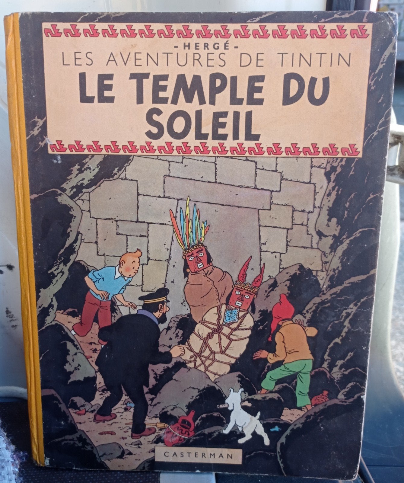 BD Tintin EO t14 de 1949, Collections, Enlèvement ou Envoi, Tintin, Utilisé