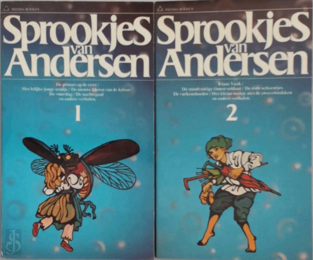 Les contes de fées d'Andersen 1 et 2, Enlèvement ou Envoi, Utilisé, H.C. Andersen