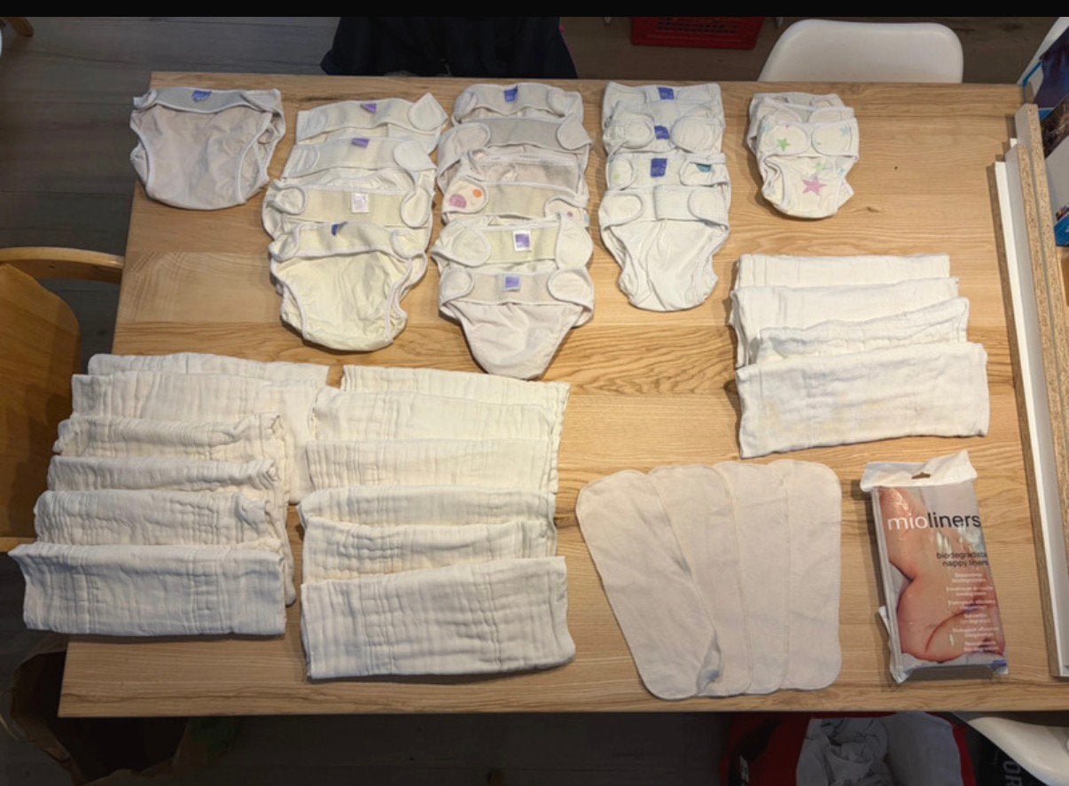 Herbruikbare luiers bambino mio, Enfants & Bébés, Bains & Soins, Utilisé, Autres types, Autres marques, Enlèvement