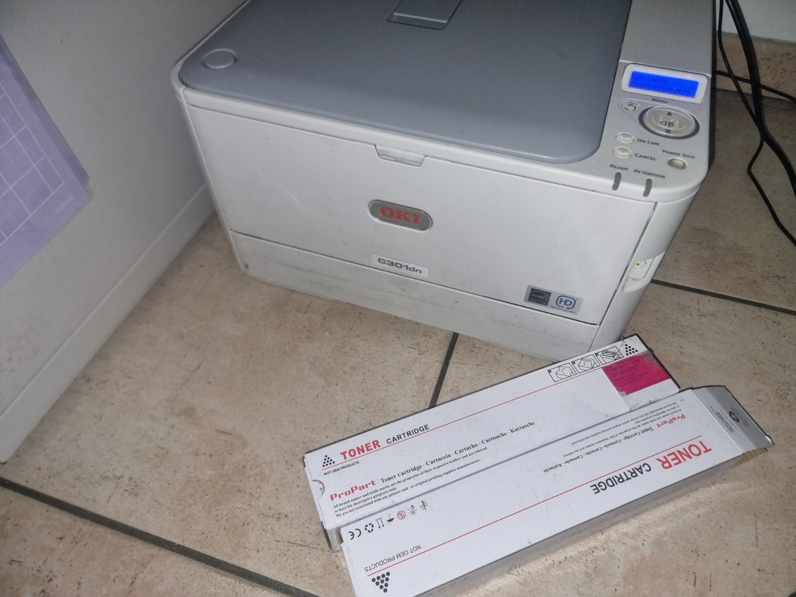 Laserprinter OKI C301dn, Computers en Software, Printerbenodigdheden, Cartridge, Ophalen
