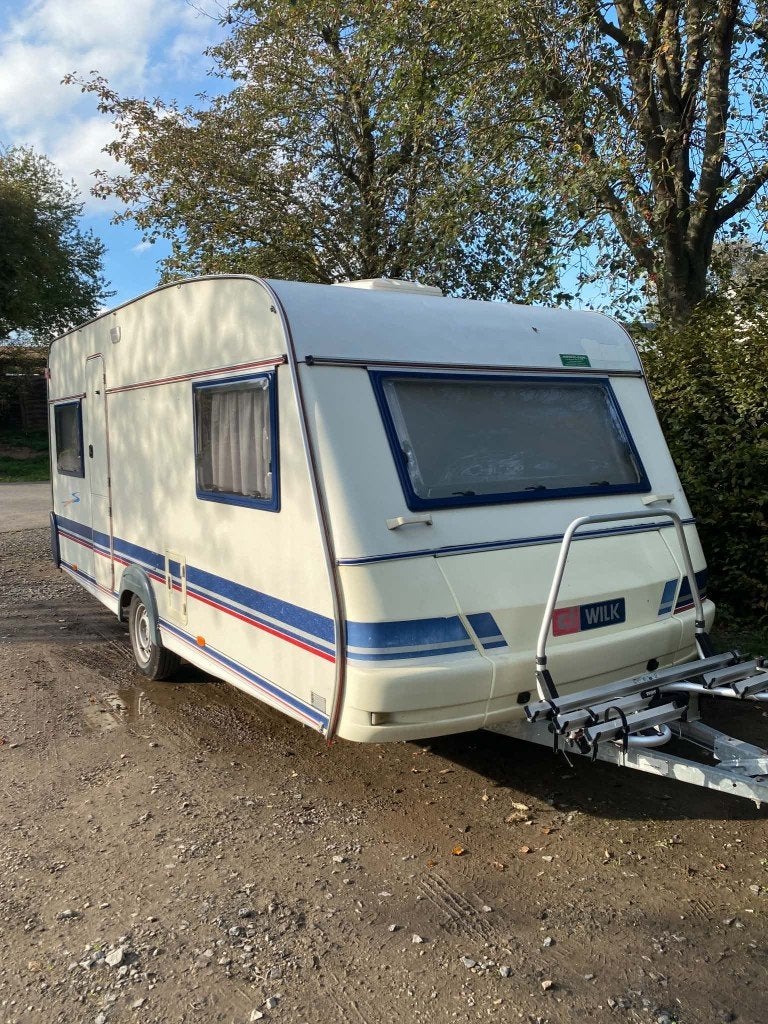 Caravan, Caravans en Kamperen, Rondzit, Dwarsbed, Particulier, 4 tot 5 meter