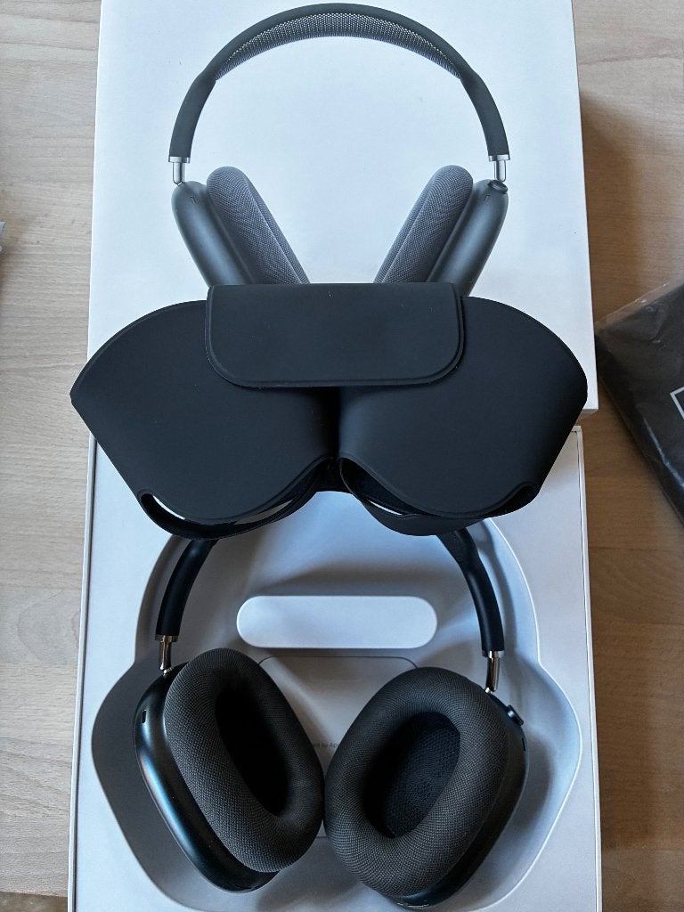 Airpods Max, Audio, Tv en Foto, Ophalen, Snelladen, Zo goed als nieuw, Blauw
