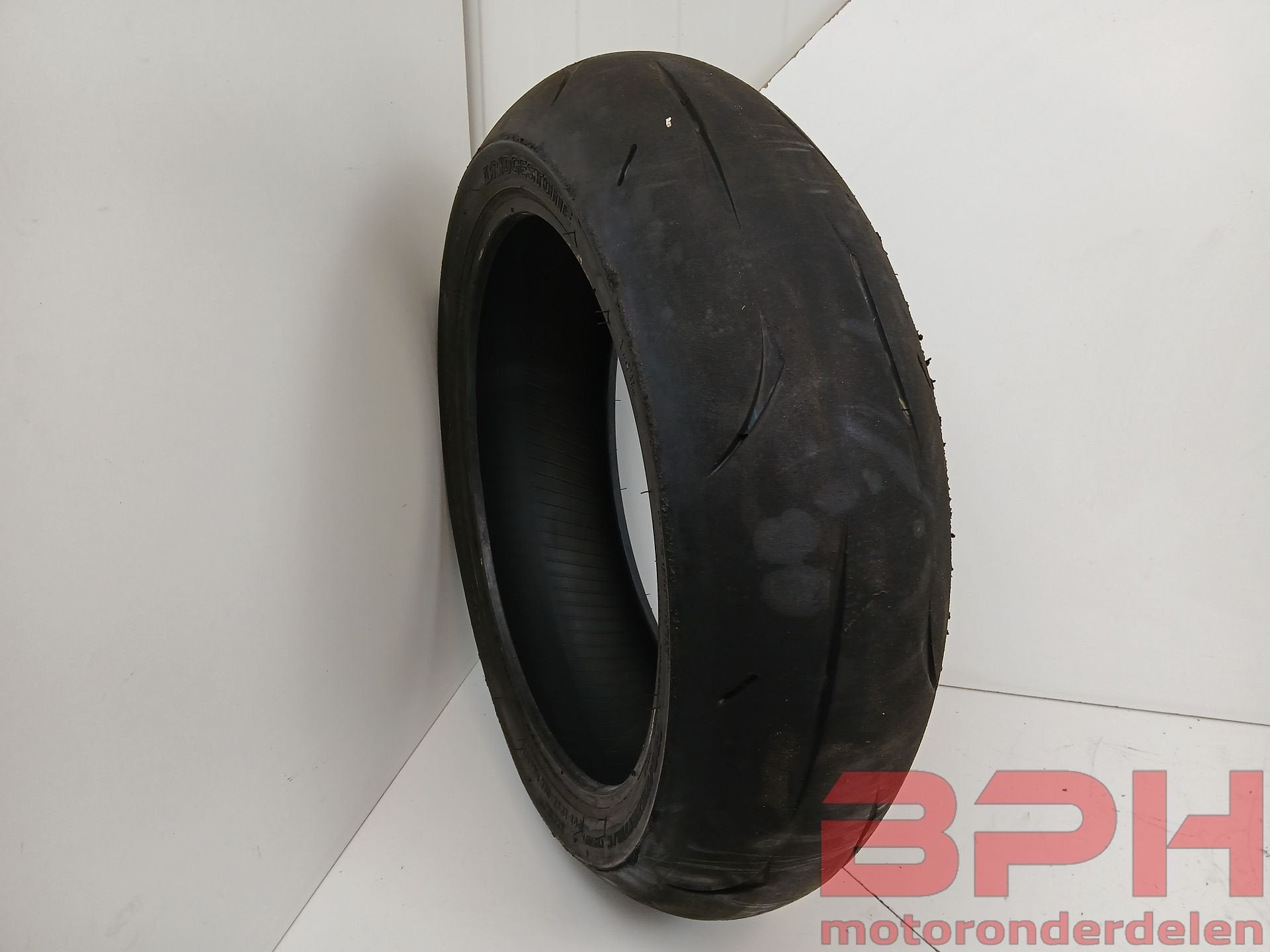 Achterband Bridgestone Batttlax racing street RS10 190-55-17, Motos, -, Utilisé, -, -