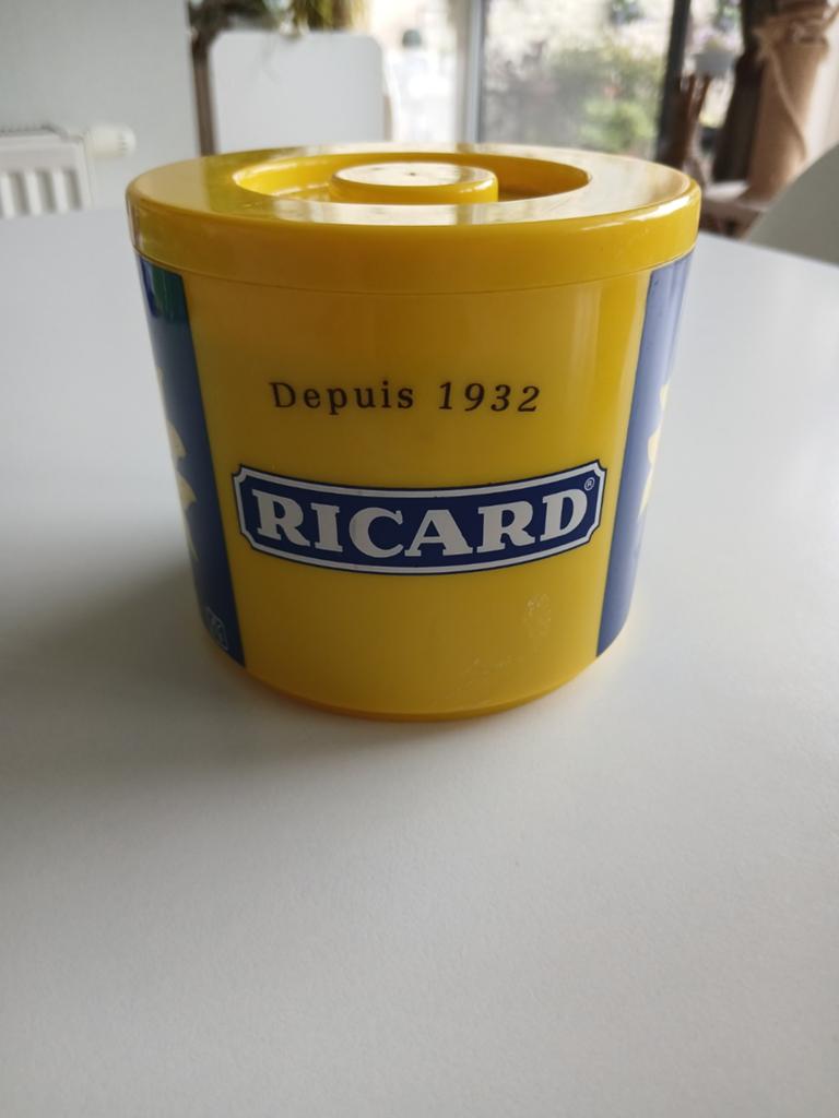 Ricard kleine ijsemmer, Verzamelen, Glas en Drinkglazen, Ophalen of Verzenden