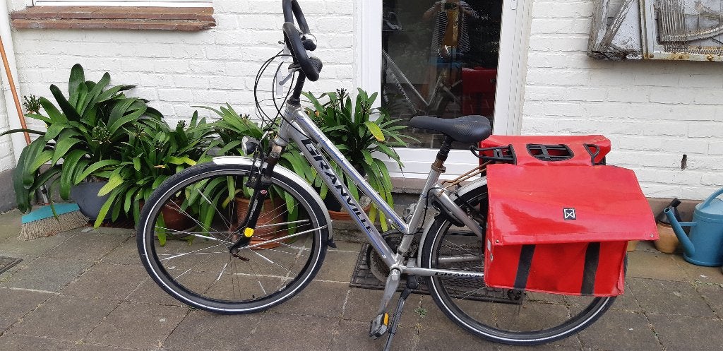 fiets, Fietsen en Brommers, Fietsen | Dames | Damesfietsen, Gebruikt, (Extra) lage instap, 47 tot 50 cm, Ophalen