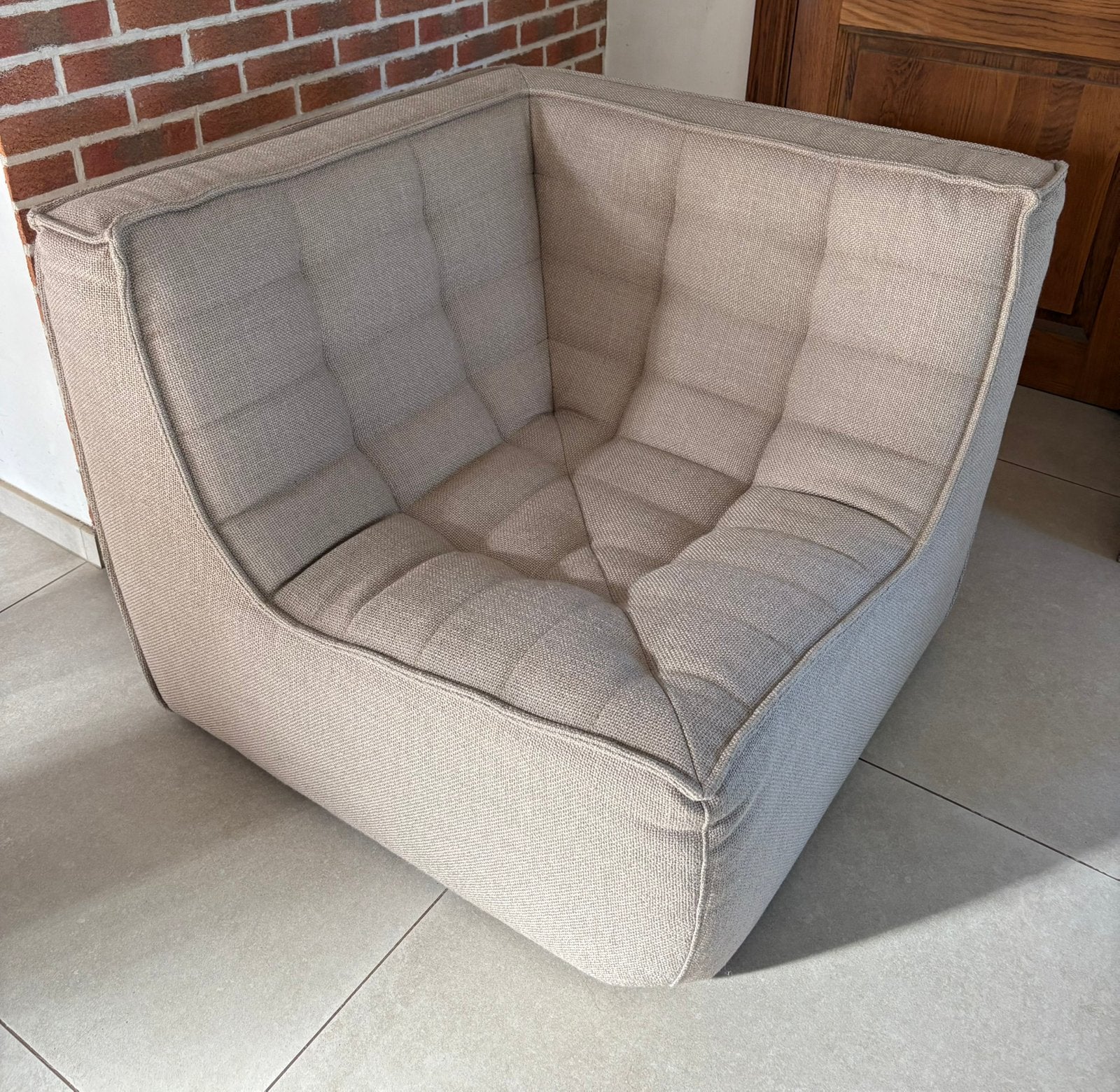 Canapé modulaire Ethnicraft N701, Enlèvement, Comme neuf, Tissus