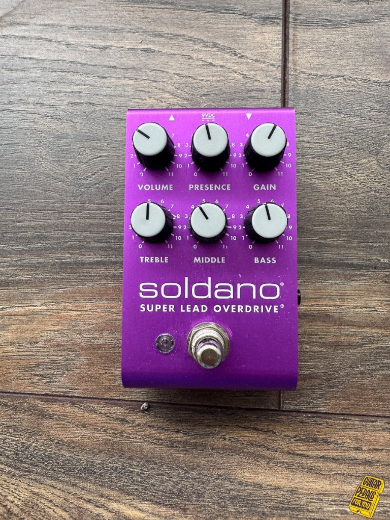 PÉDALE D'OVERDRIVE SOLDANO SUPER LEAD, Enlèvement ou Envoi, Comme neuf, Distortion, Overdrive ou Fuzz
