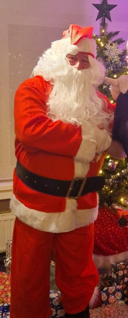 Kerstmanpak, Kleding | Heren, Ophalen, Zo goed als nieuw, Overige maten