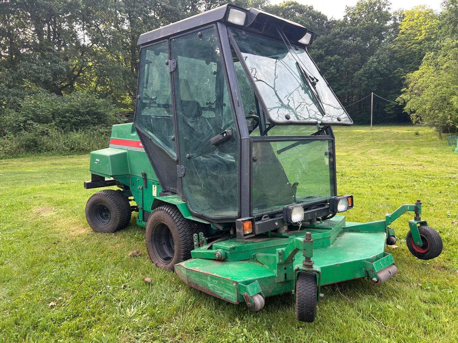 Ransomes Roberine 933D 4WD frontmaaier met cabine, Tuin en Terras, Ophalen, Gebruikt, 90 tot 120 cm