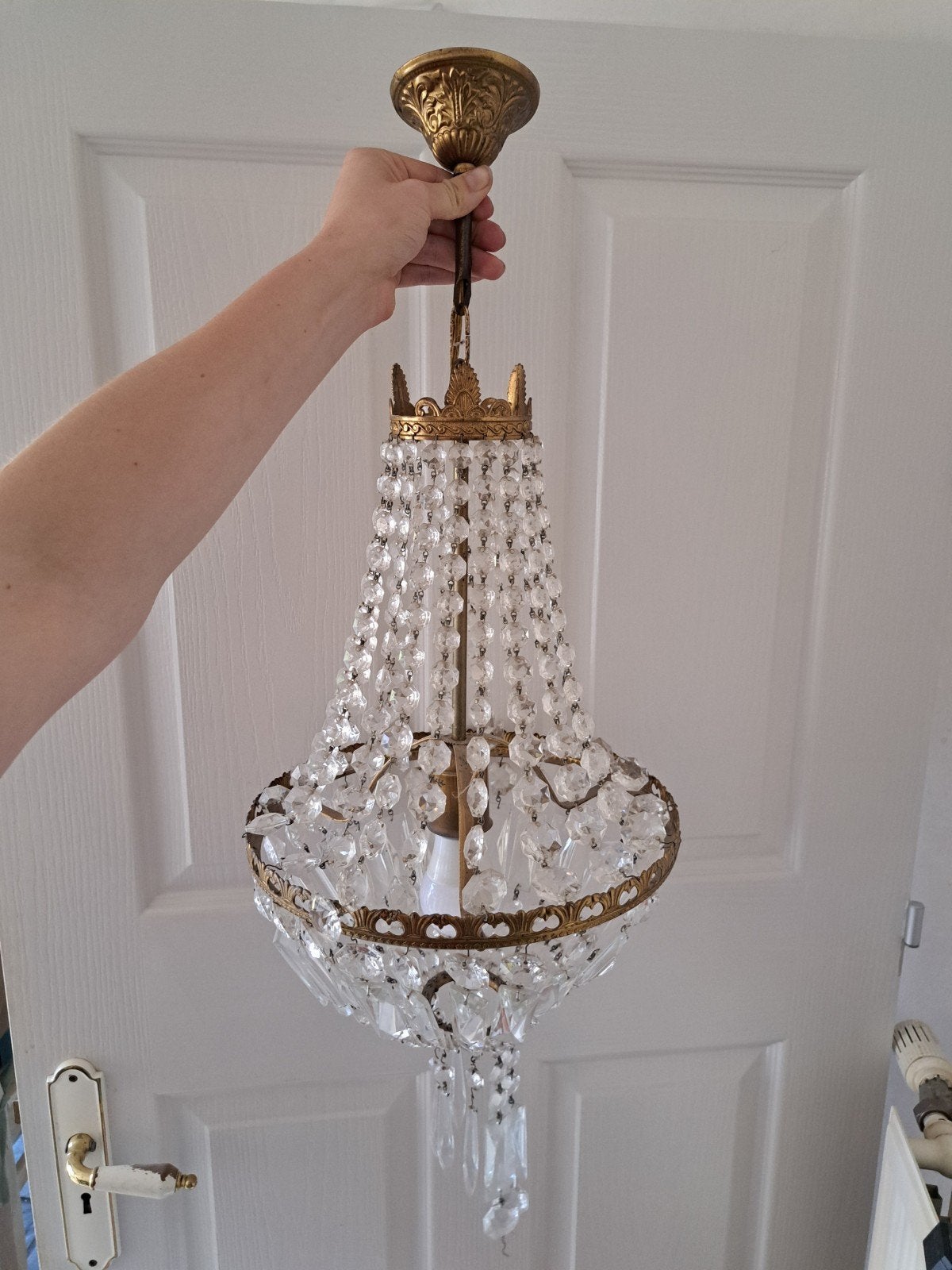 Kroonluchter, Maison & Meubles, Lampes | Lustres, Enlèvement