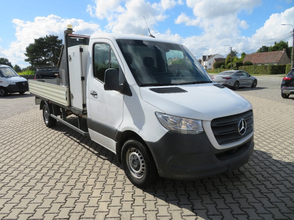 Mercedes Sprinter 314 cdi Pick-Up, Auto's, Achterwielaandrijving, 4 cilinders, Wit, Overige carrosserie