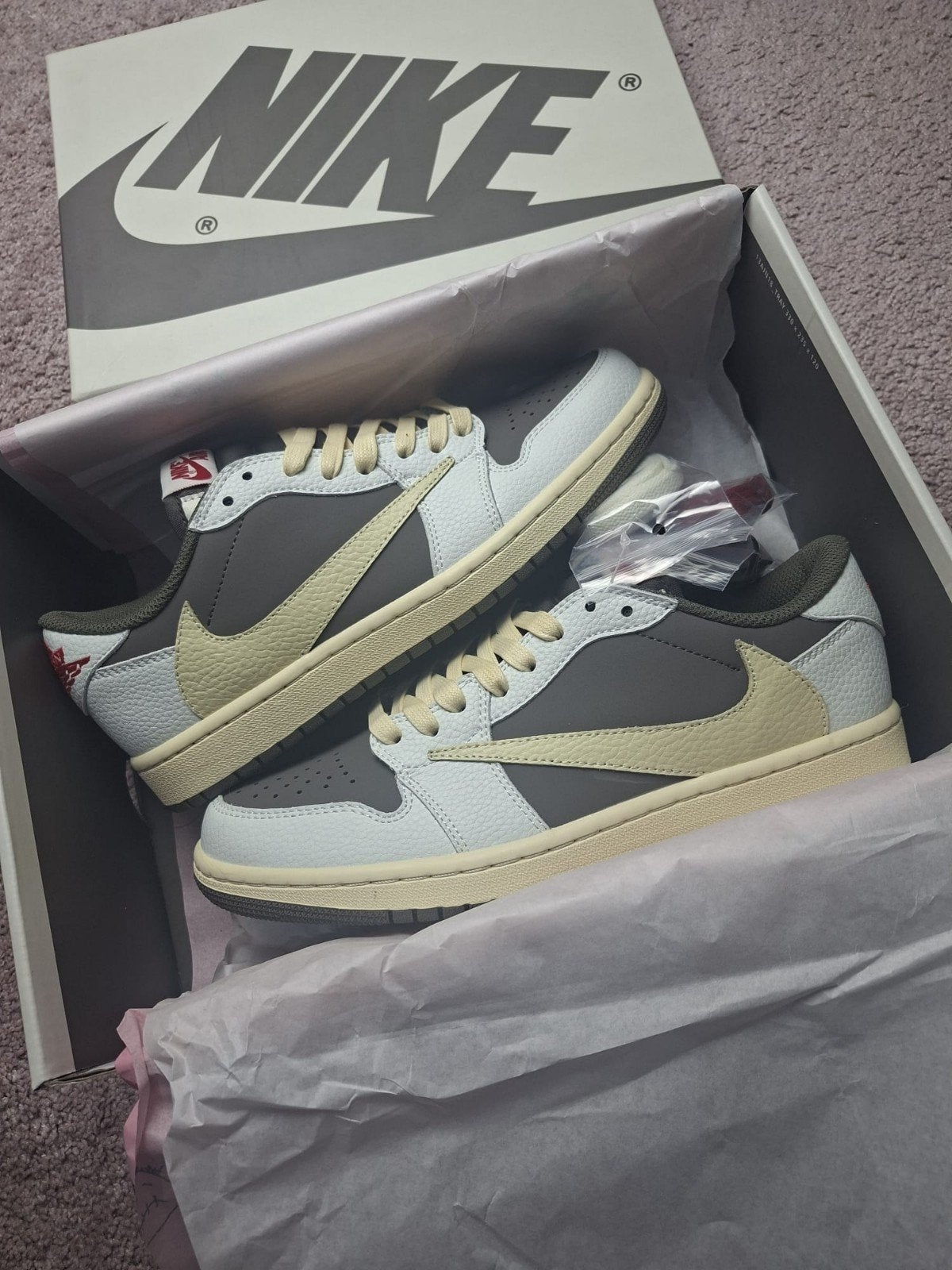 Travis Scott - Reverse Mocha 42/43, Enlèvement