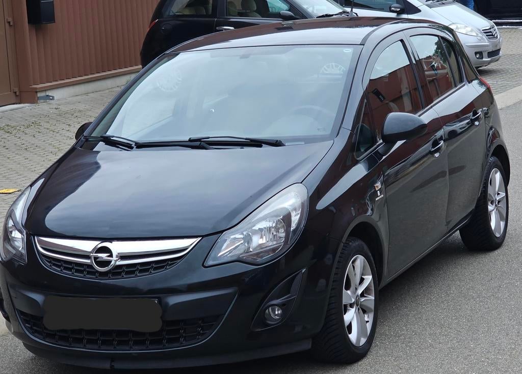 Opel corsa 1.2 benzine bj 2014 euro5b (airco) blanco gekeurd, Auto's, Particulier, Corsa, Te koop, Benzine