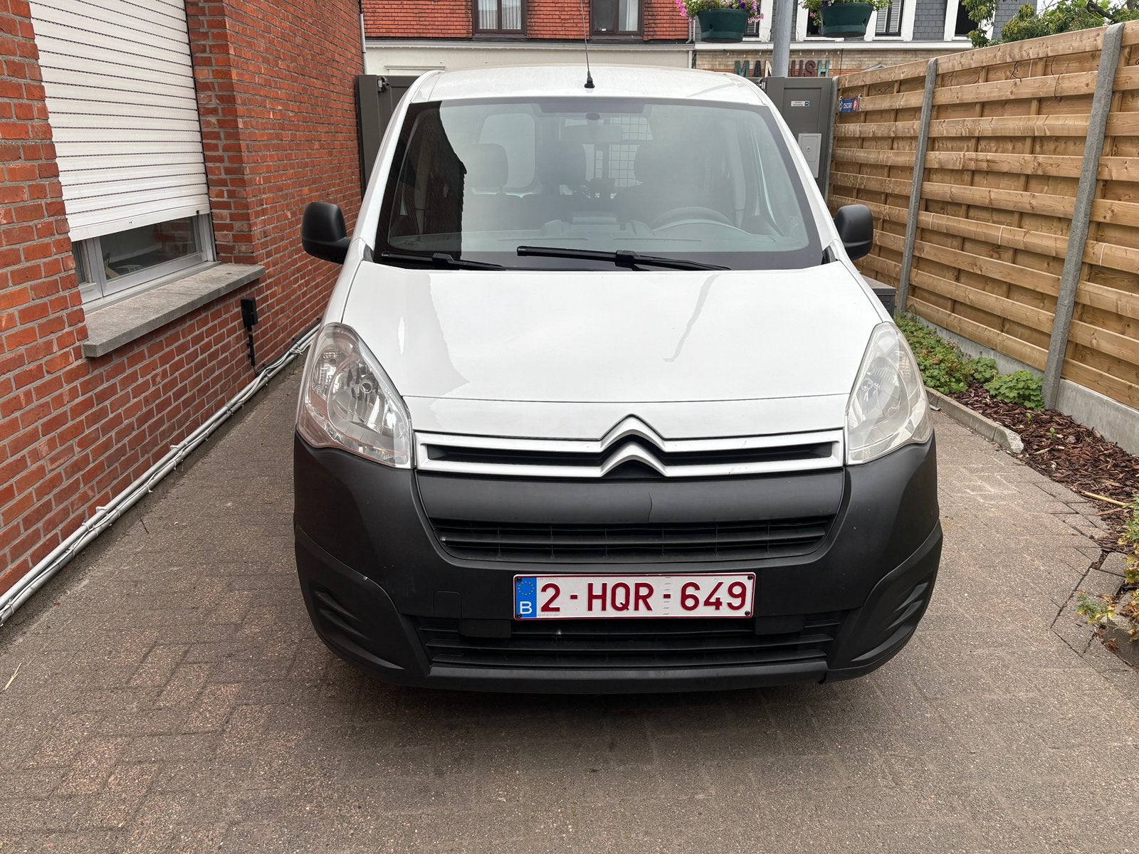 Citroën Berlingo LichteVracht–Automaat–Euro6–Car Play-airco, Stof, Euro 6, 4 cilinders, Wit