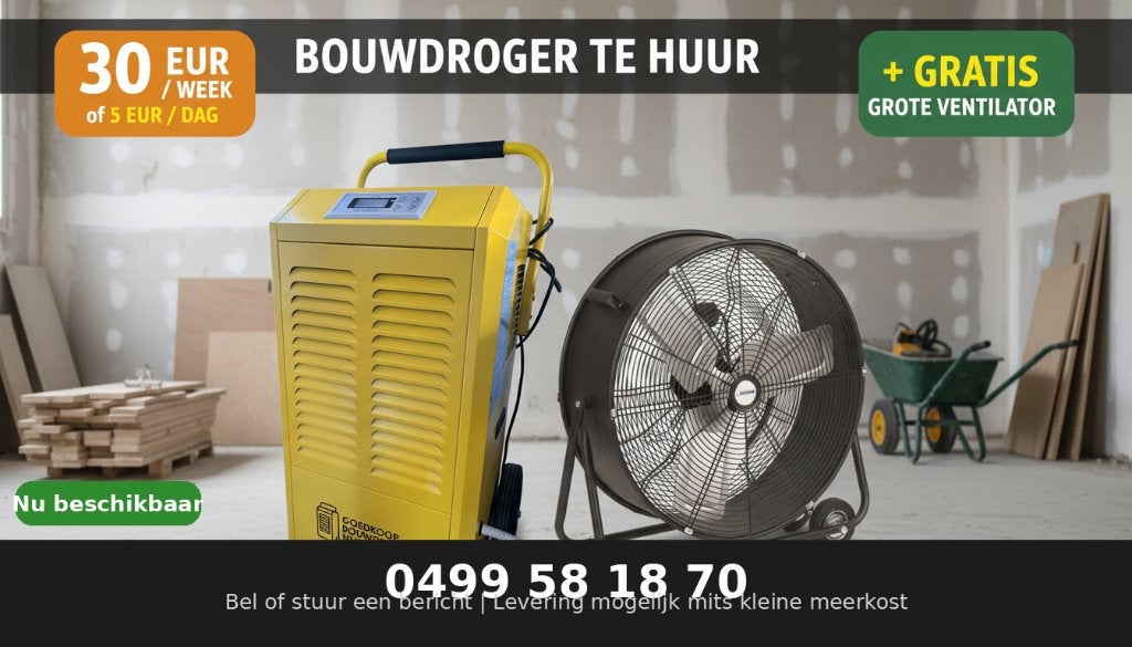 bouwdroger huren, Ophalen, Nieuw, Accessoires