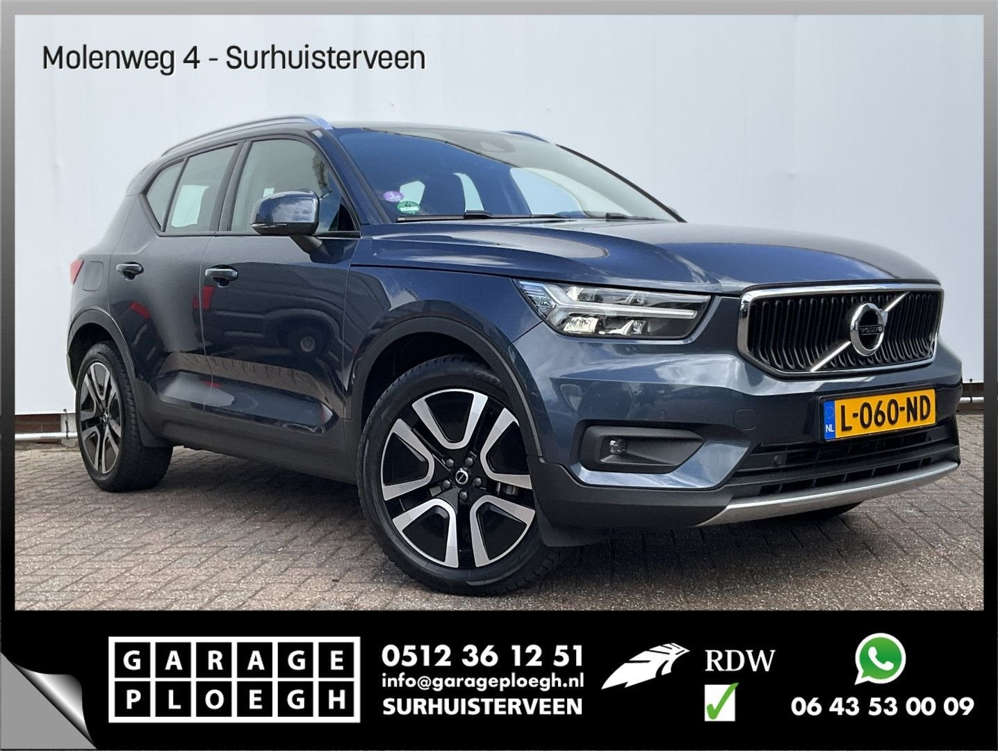 Volvo XC40 1.5 T3 Business Pro Automaat Adap.Cruise Nav/Cam, Auto's, Volvo, Automaat, Overige modellen, Blauw, Bedrijf