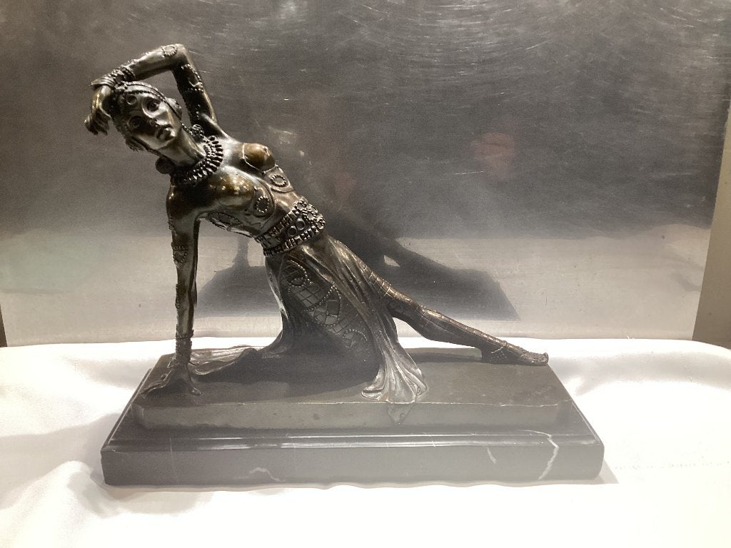 Le bronze « Cléopâtre » obtient Leonard. 070/ADA., Antiquités & Art, Enlèvement, Bronze