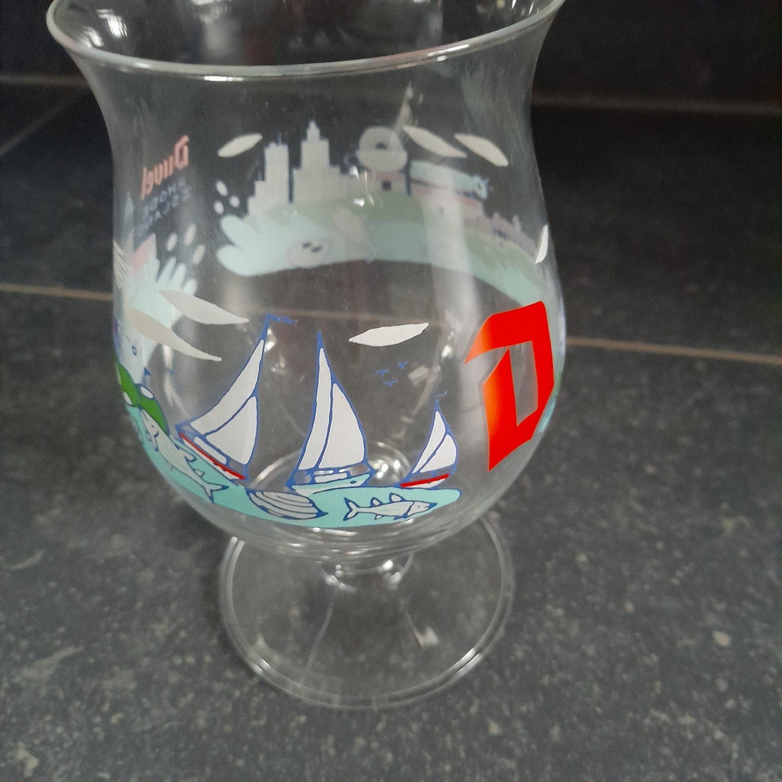 1 x verre duvel, Enlèvement ou Envoi, Comme neuf, Verre ou Verres, Duvel
