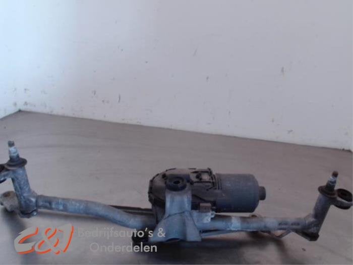 Ruitenwismotor + Mechaniek van een Volkswagen Caddy, Gebruikt, -, Volkswagen, -