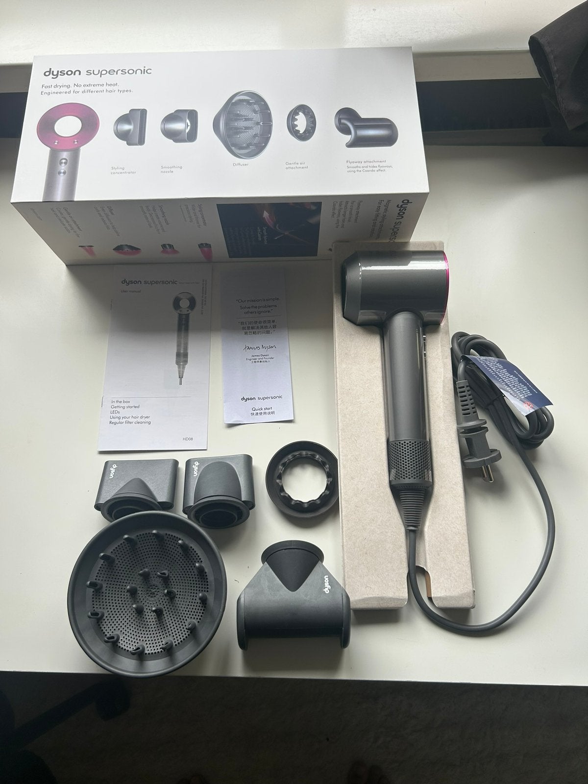 Dyson Haardroger, Ophalen of Verzenden, Zo goed als nieuw