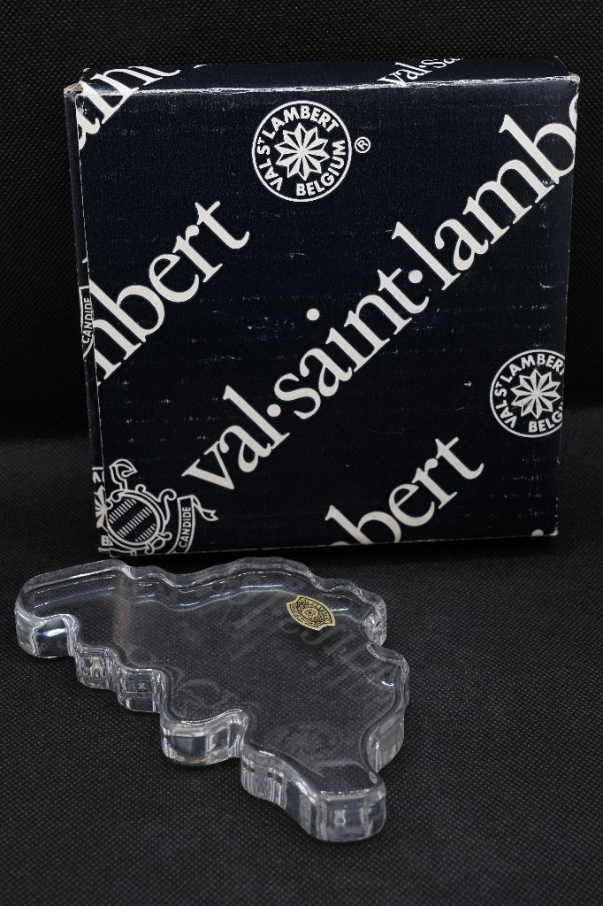 Val Saint Lambert presse papier Belgie, Antiquités & Art, Antiquités | Verre & Cristal, Enlèvement ou Envoi