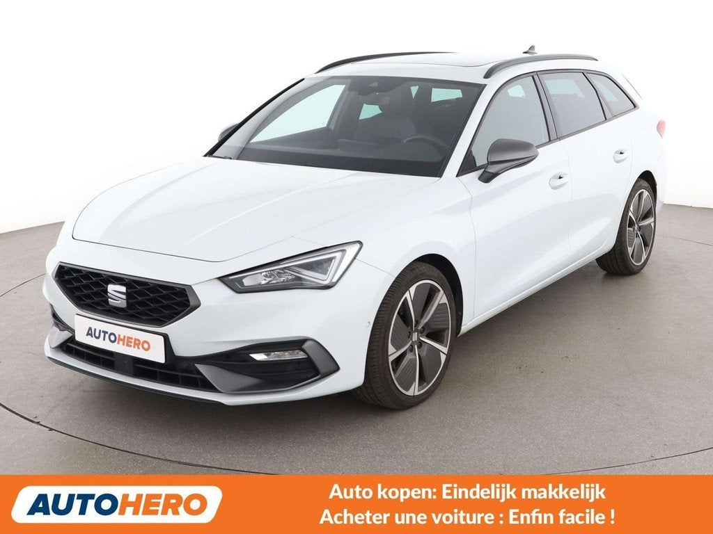 SEAT Leon 2.0 TDI FR (année de construction 2020), Autos, Seat, Achat, Noir, 5 portes, Automatique