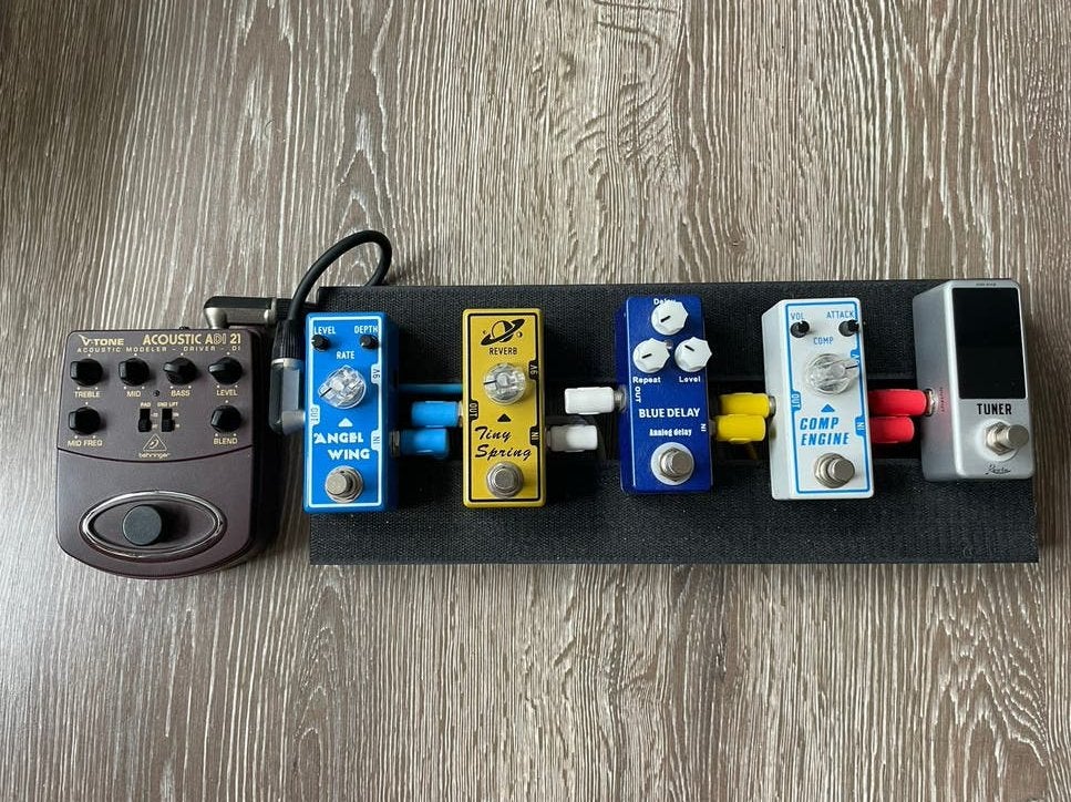 Configuration acoustique à 5 mini-pédales, Enlèvement ou Envoi, Comme neuf, Compresseur