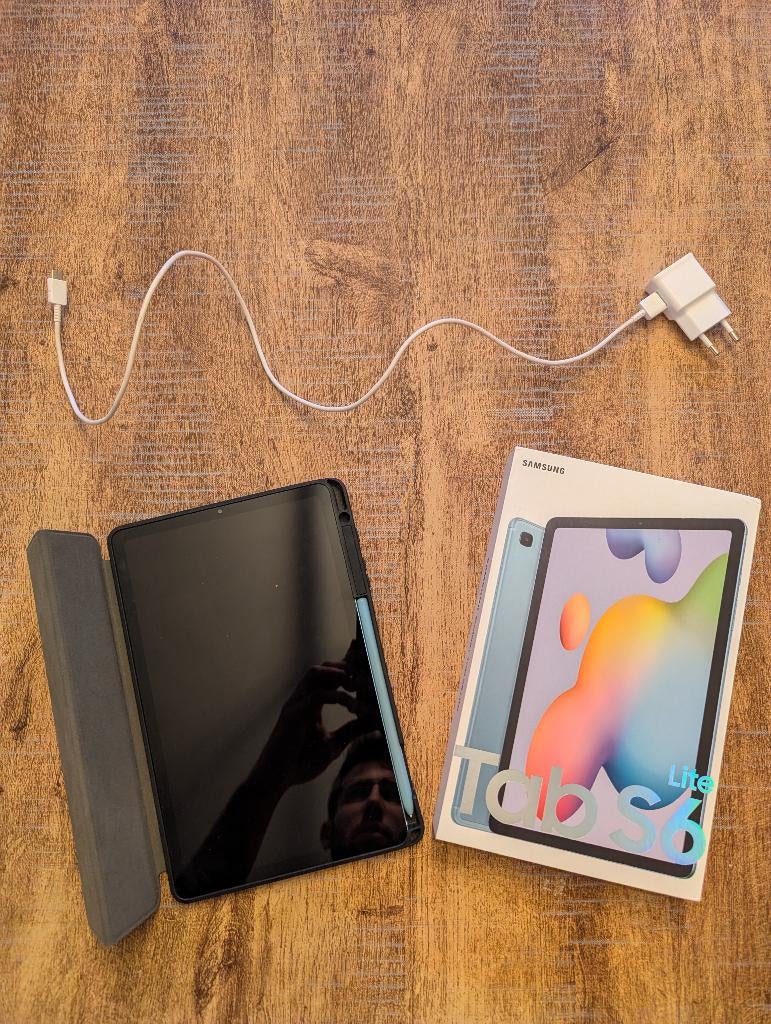 Samsung Galaxy Tab S6 Lite 2022 64GB S Pen Included, Computers en Software, Android Tablets, Samsung galaxy tablet, Zo goed als nieuw