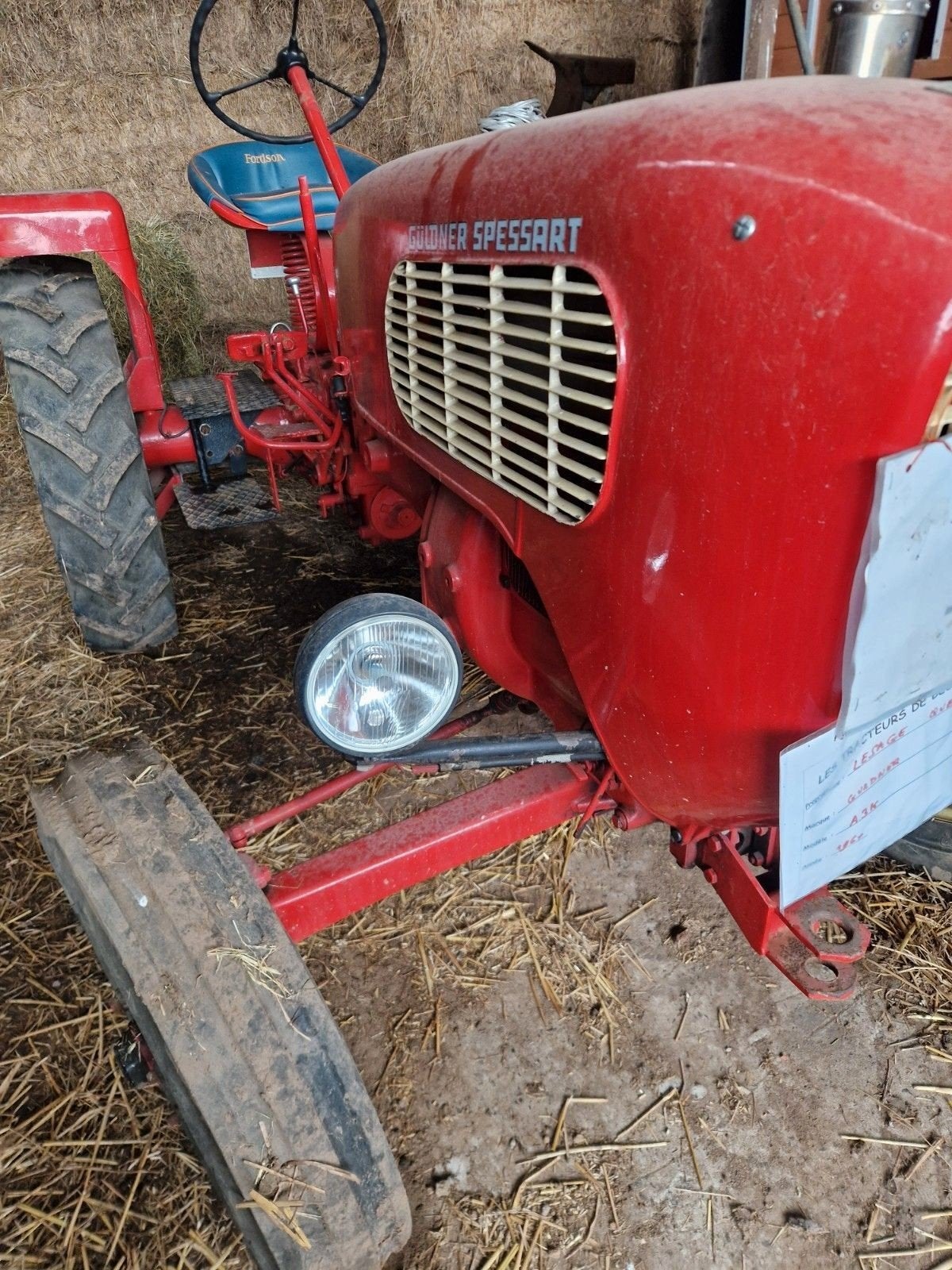 Guldner A3K, Zakelijke goederen, Landbouw | Tractoren, Ophalen, Oldtimer, Tot 80 Pk, Overige merken