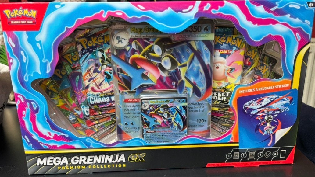 Mega greninja ex premium collection seald, Ophalen of Verzenden