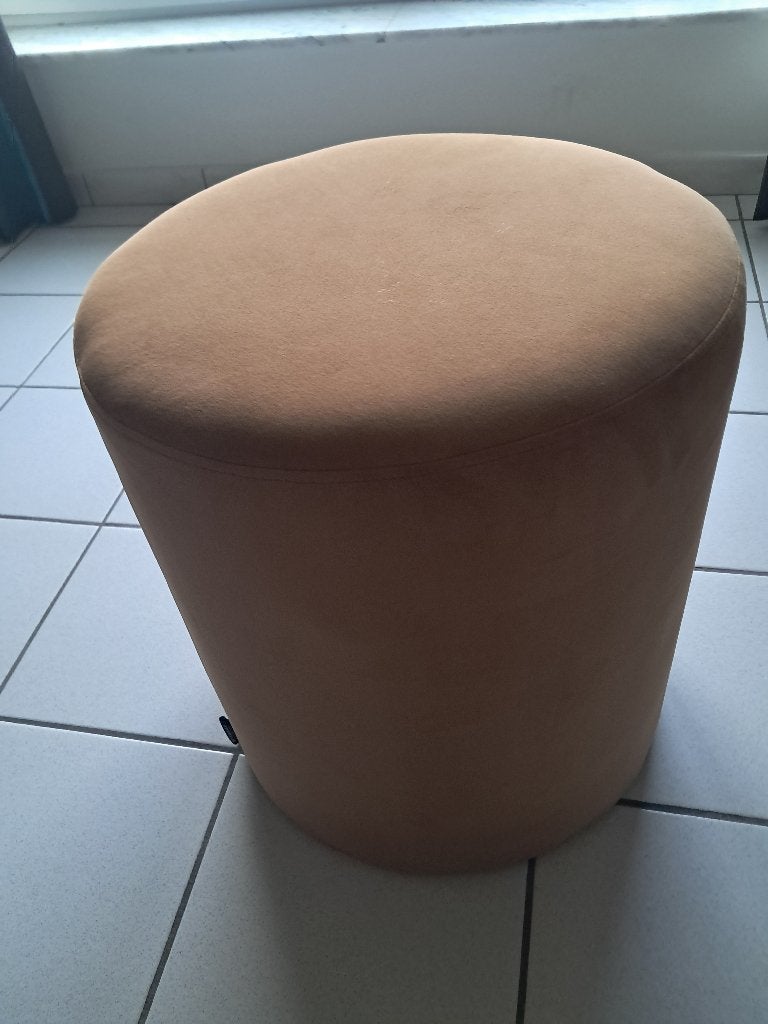 Riverdale poef, Ophalen, Minder dan 50 cm, Rond, Minder dan 50 cm