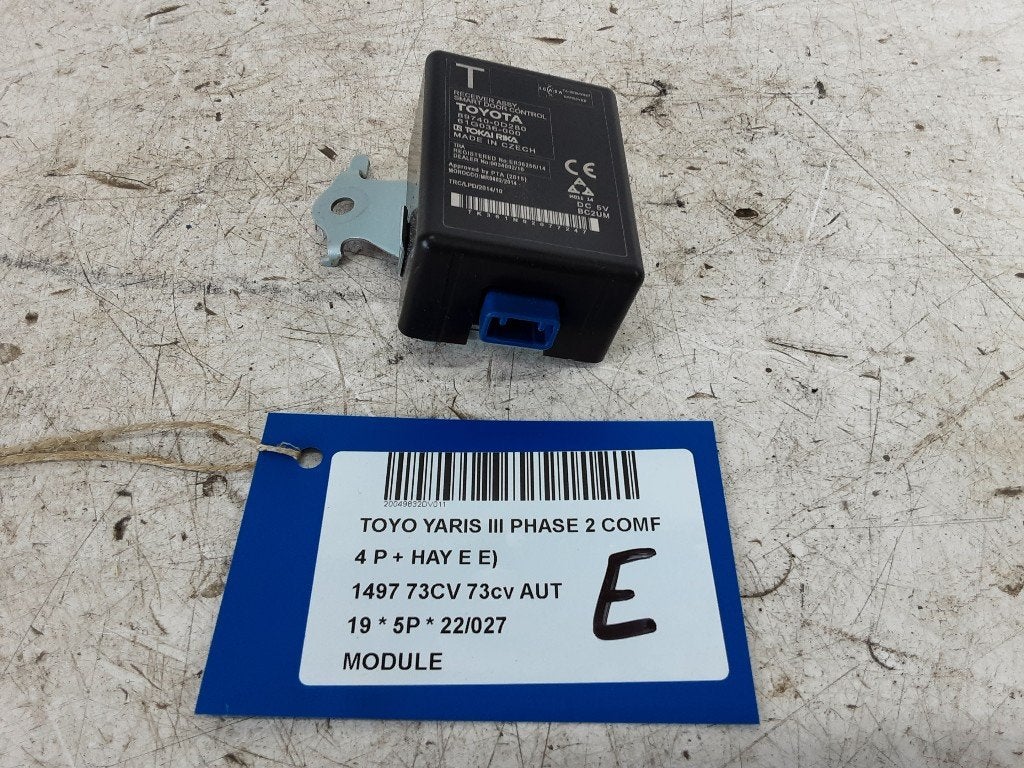UNITE ELECTRONIQUE Toyota Yaris III (P13) (897400D280), Kundenbetreuung@toyota.de, Toyota, Utilisé, Toyota-Allee 2
50858  Köln, DE