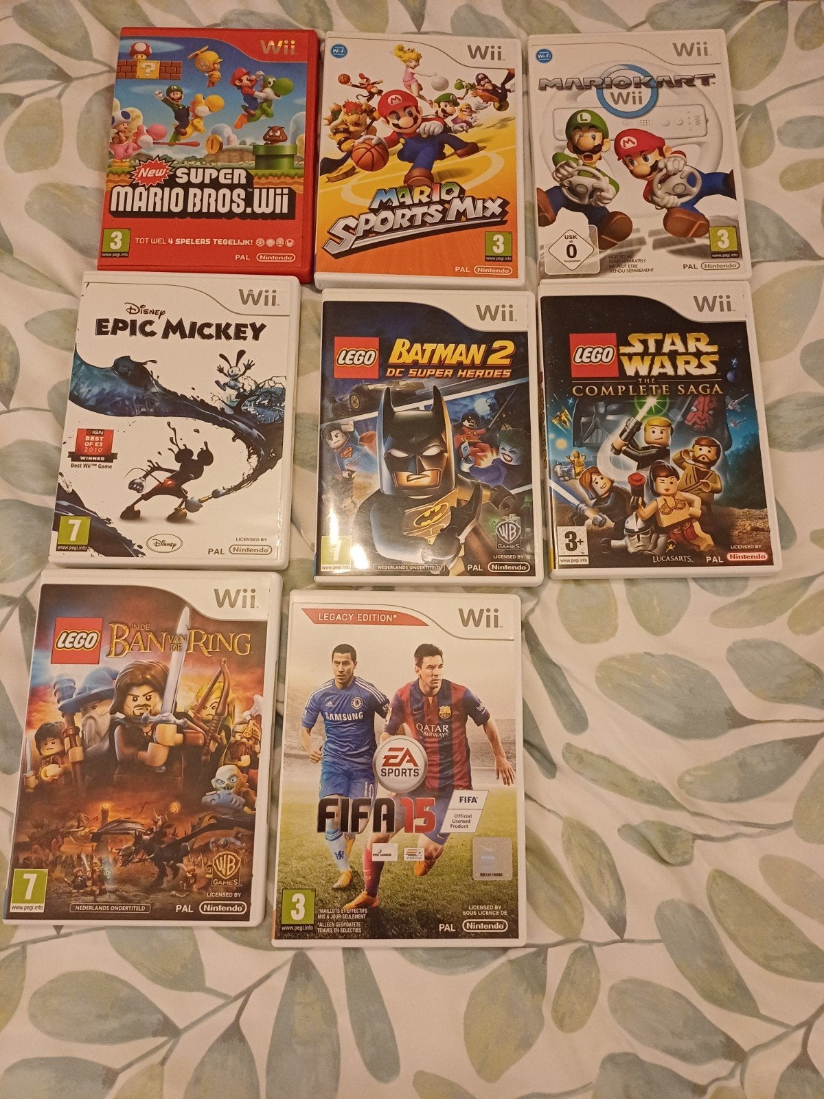 nintendo whii in doos met 8games perfect inorde factuur aanw, Games en Spelcomputers, Ophalen