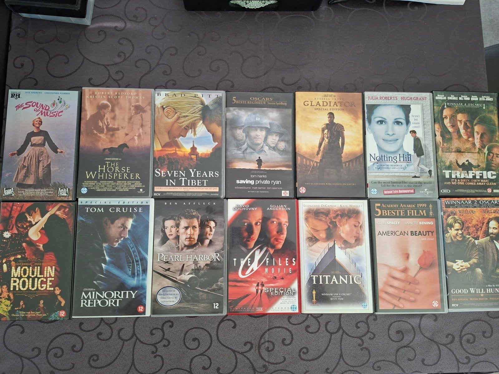 14x VHS Topfims ( Oscars, Academy Awards,..., Ophalen of Verzenden
